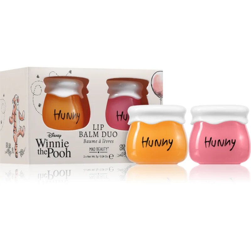 Mad Beauty Winnie The Pooh ajakbalzsam duo 2x7 g
