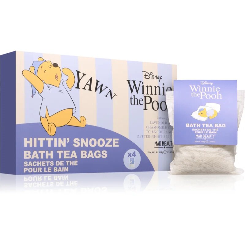 Mad Beauty Winnie The Pooh fürdőkészítmény 4x100 g
