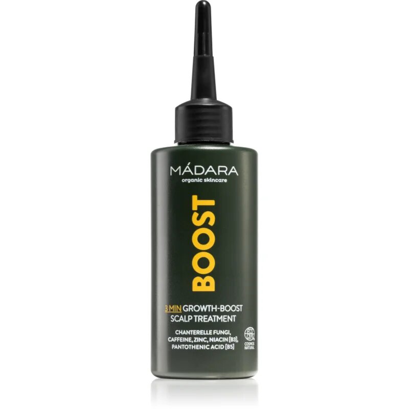 Mádara MÁDARA Boost hajnövekedés és hajhullás elleni ápolás 100 ml