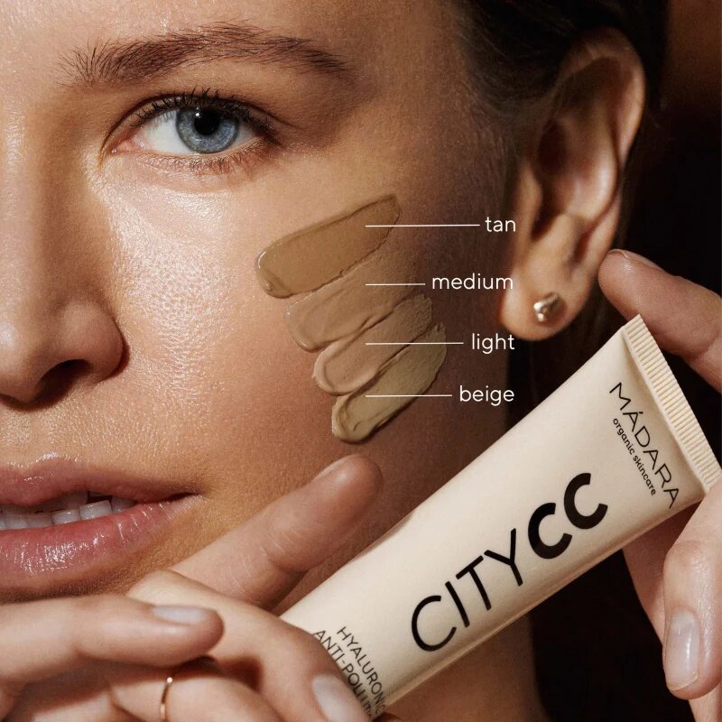 Mádara MÁDARA City CC CC krém az egyenletes bőrszínért SPF 15 árnyalat Medium 40 ml