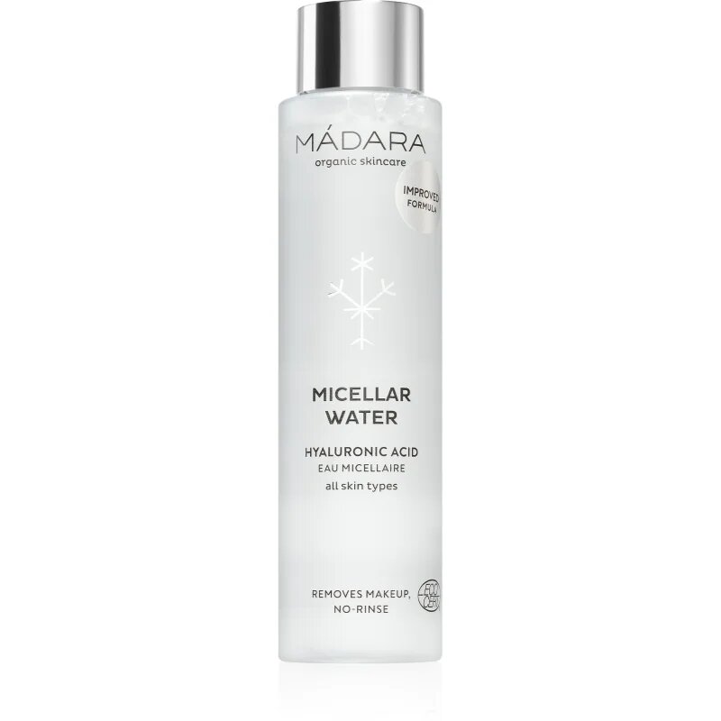 Mádara MÁDARA Cleansing tisztító micellás víz hialuronsavval 100 ml