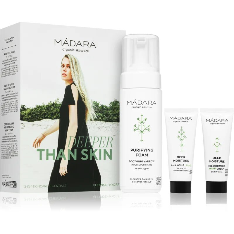 Mádara MÁDARA Deeper Than Skin Skincare Essential Set arcápoló szett