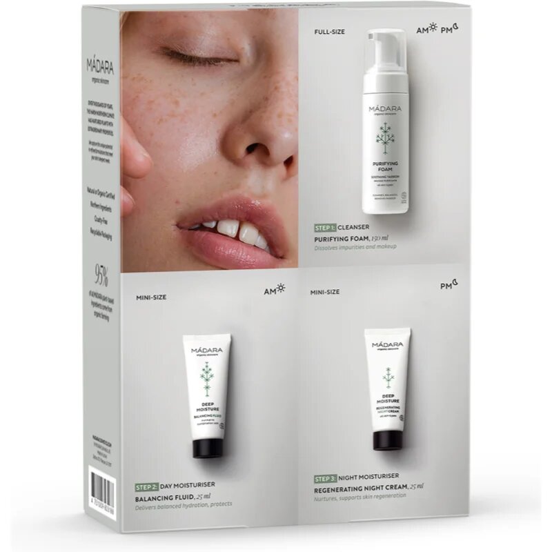 Mádara MÁDARA Deeper Than Skin Skincare Essential Set arcápoló szett
