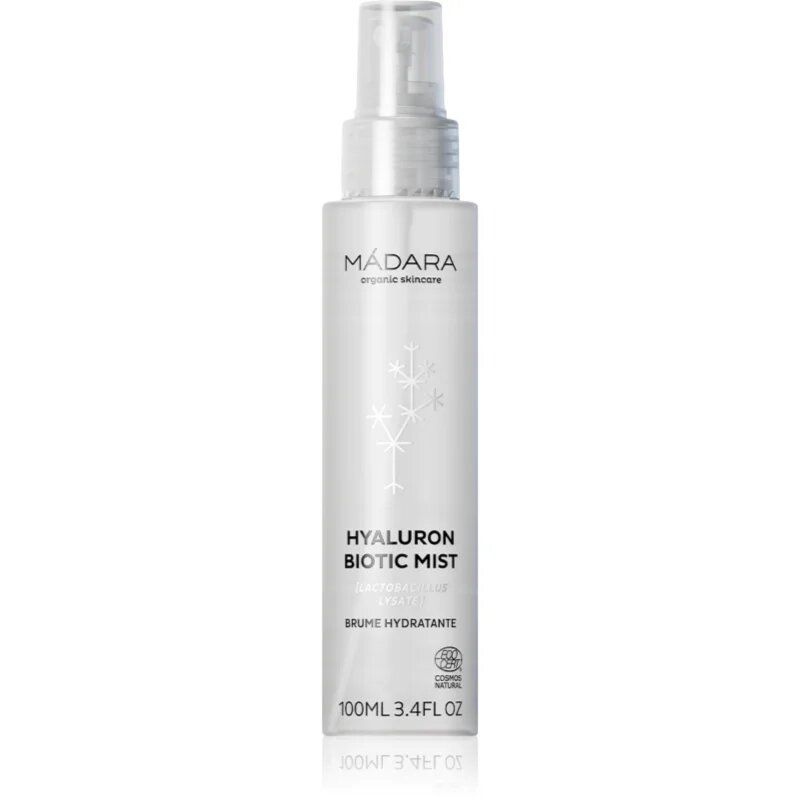 Mádara MÁDARA Hyaluron Biotic Mist arc emulzió hialuronsavval 100 ml