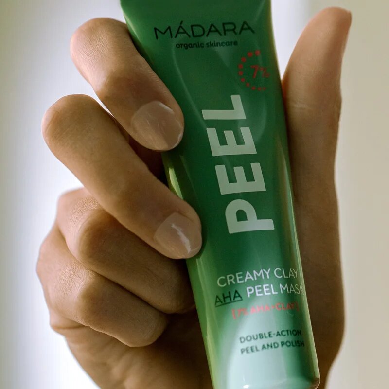 Mádara MÁDARA Peel agyagos maszk peeling hatással 60 ml