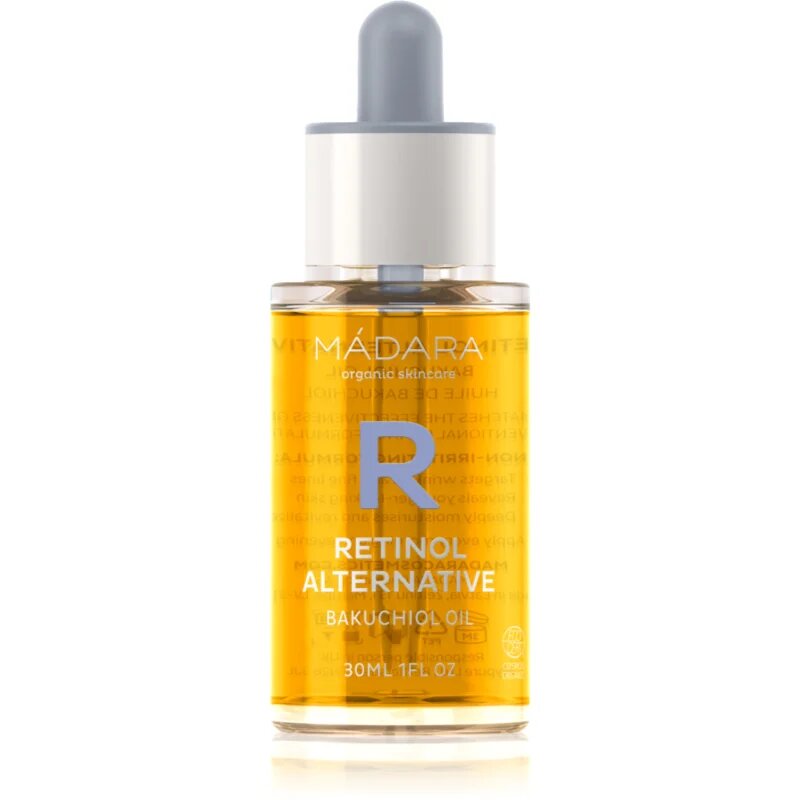 Mádara MÁDARA Retinol Alternative Bakuchiol Oil fiatalító arcolaj hidratáló hatással 30 ml