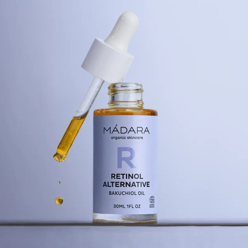 Mádara MÁDARA Retinol Alternative Bakuchiol Oil fiatalító arcolaj hidratáló hatással 30 ml