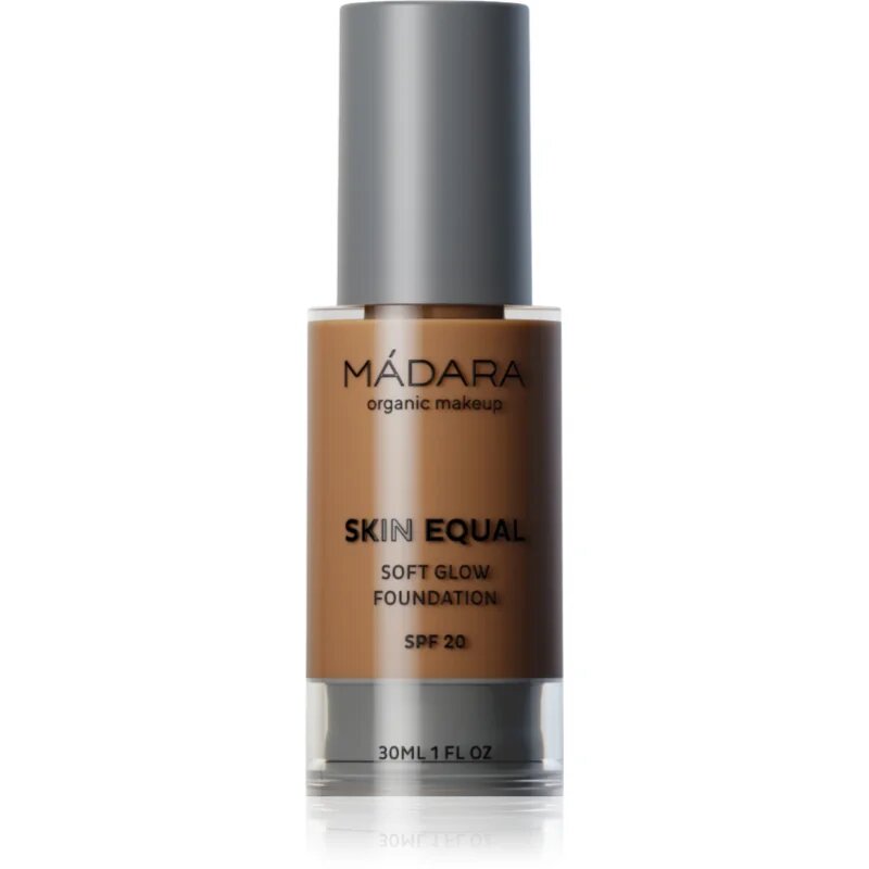 Mádara MÁDARA Skin Equal élénkítő make-up a természetes hatásért SPF 20 árnyalat #80 Fudge 30 ml