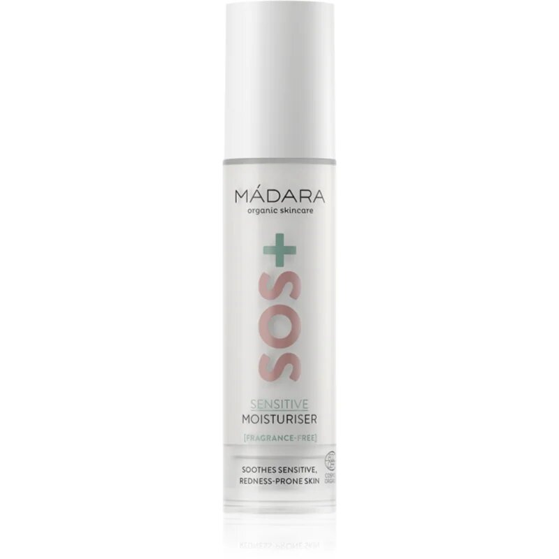 Mádara MÁDARA SOS+ Sensitive hidratáló krém az érzékeny arcbőrre 50 ml