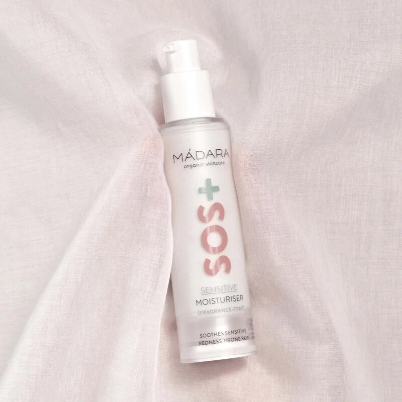Mádara MÁDARA SOS+ Sensitive hidratáló krém az érzékeny arcbőrre 50 ml