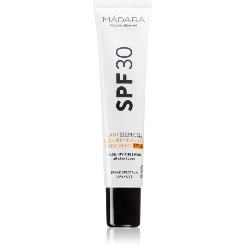 Mádara MÁDARA SPF30 Age-Defying védő és tonizáló folyadék arcra 40 ml