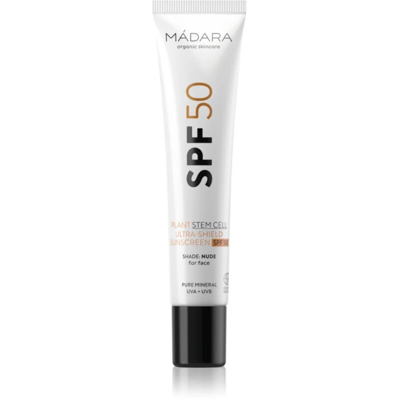 Mádara MÁDARA SPF50 napozókrém arcra SPF 50 40 ml