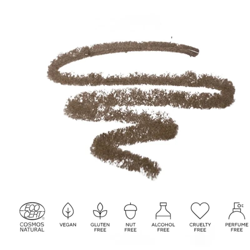 Mádara MÁDARA The Brow Pencil szemöldök ceruza árnyalat #2 Medium Brown 1 g