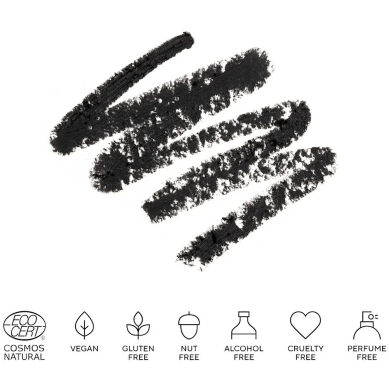 Mádara MÁDARA The Eye Pencil szemceruza árnyalat #1 Black 1 g
