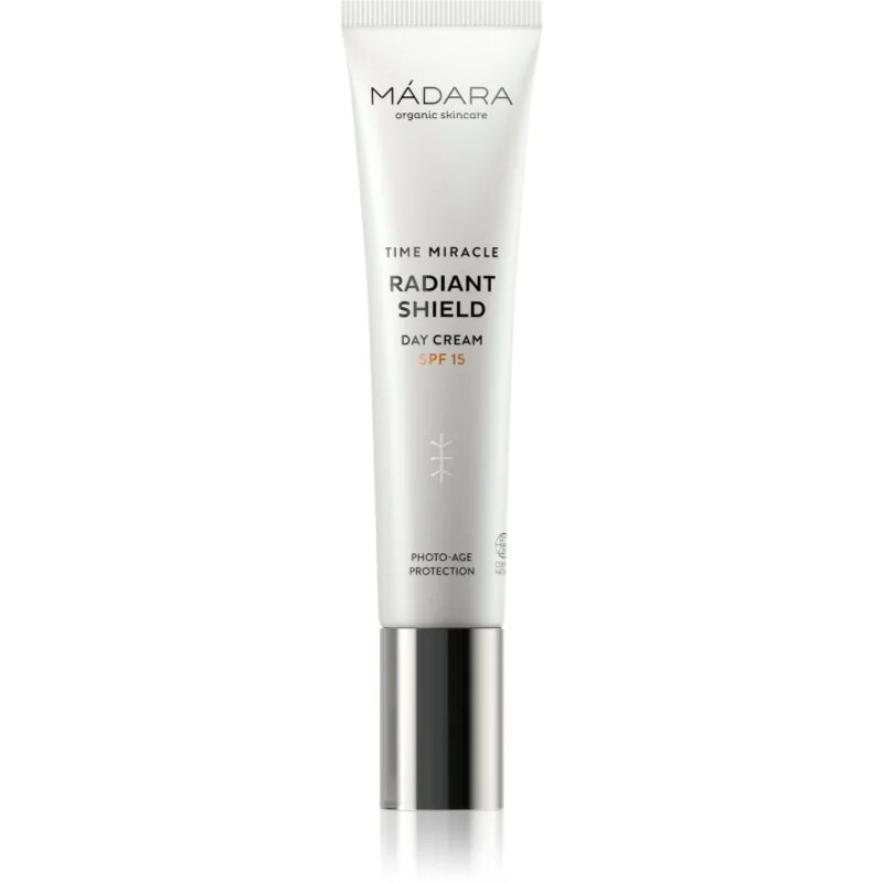 Mádara MÁDARA Time Miracle Radiant Shield világosító védő krém SPF 15 40 ml