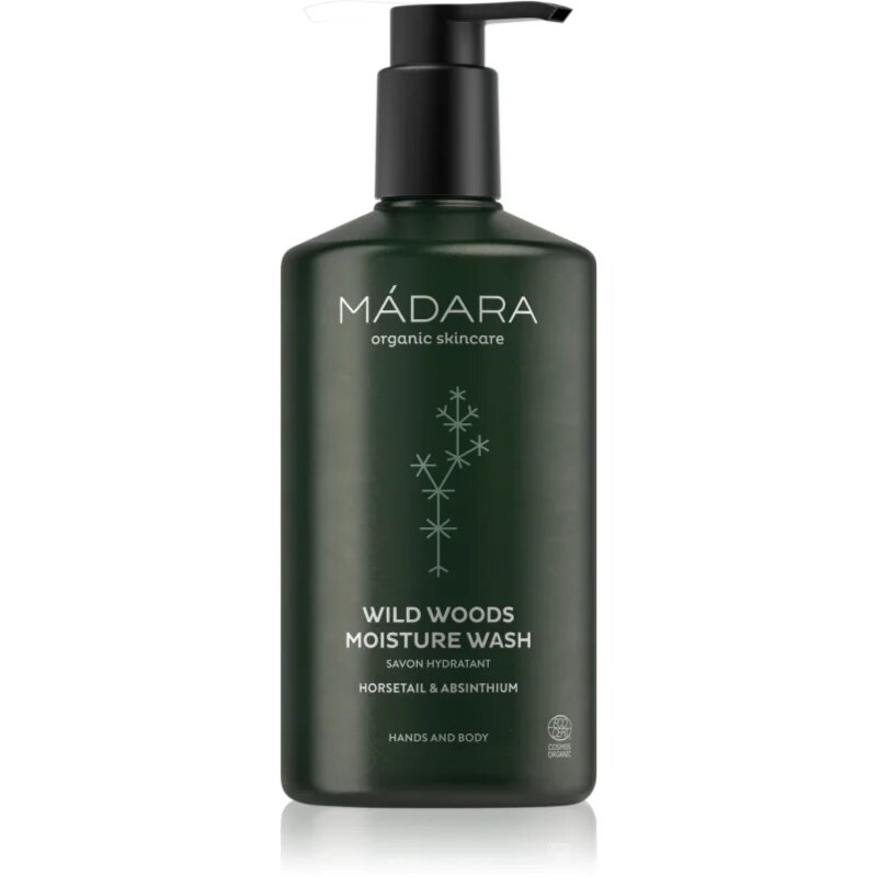 Mádara MÁDARA Wild Woods felfrissítő tusfürdő gél kézre és testre 500 ml