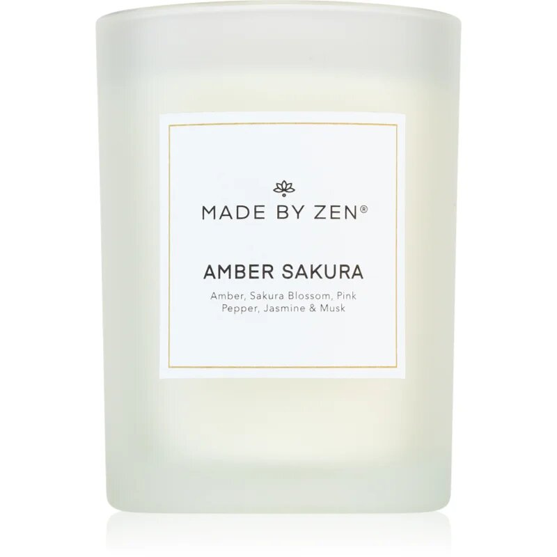 MADE BY ZEN Amber Sakura illatgyertya 250 g