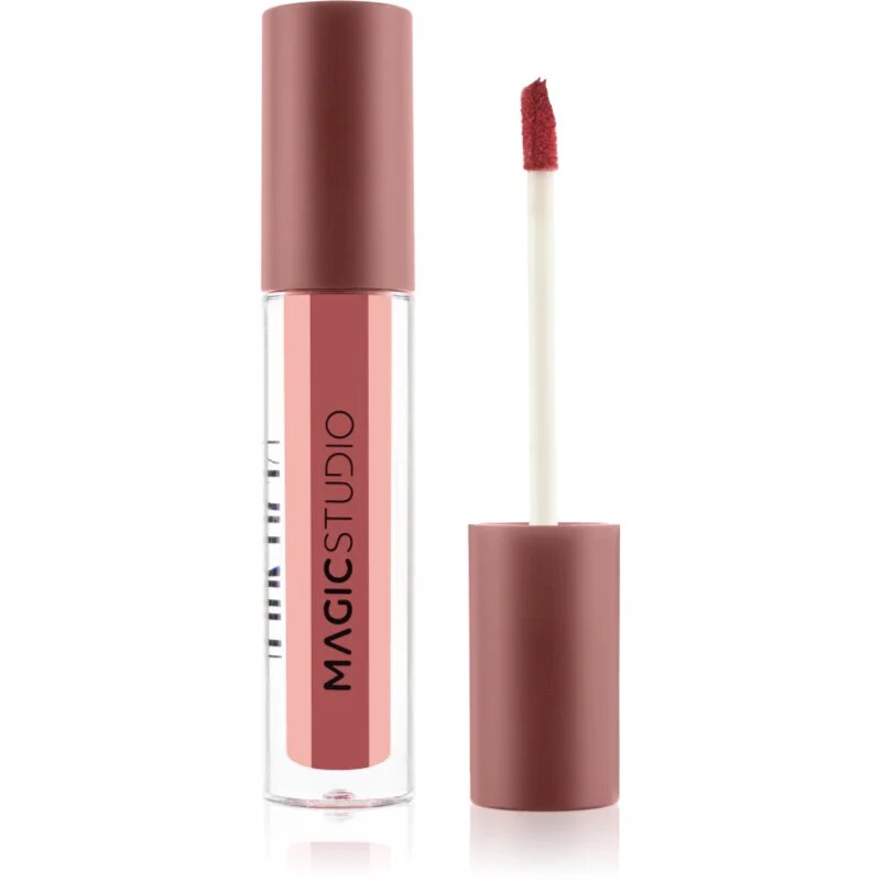 Magic studio Matte Liquid Lipstick folyékony rúzs matt hatással árnyalat 01 Plum 5 g