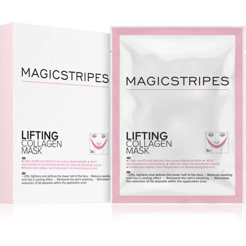 MAGICSTRIPES Lifting Collagen Mask feszesítő kollagén maszk 5 db