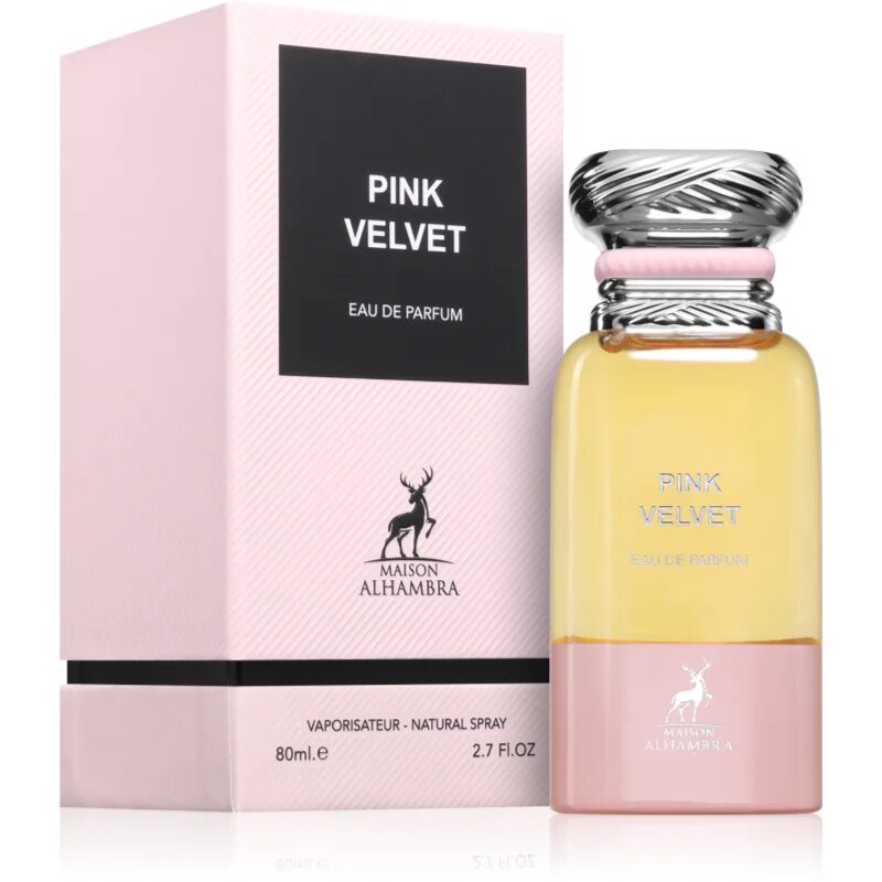 Maison Alhambra Pink Velvet Eau de Parfum hölgyeknek 80 ml