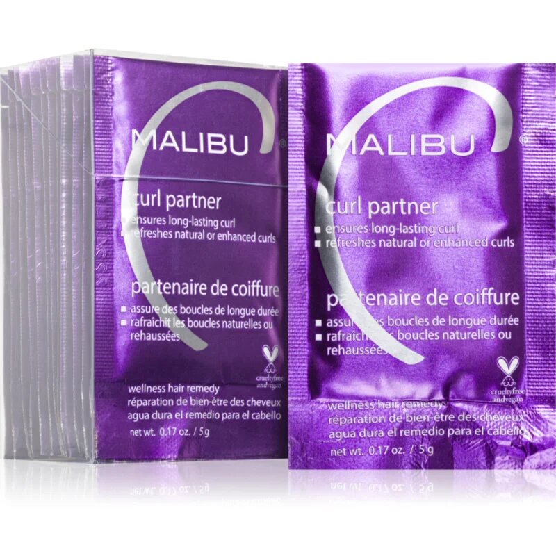 Malibu C Curl Partner intenzív kúra göndör hajra 12x5 ml