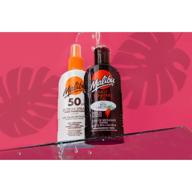 Malibu Lotion Spray High Protection napozó krém SPF 50 200 ml