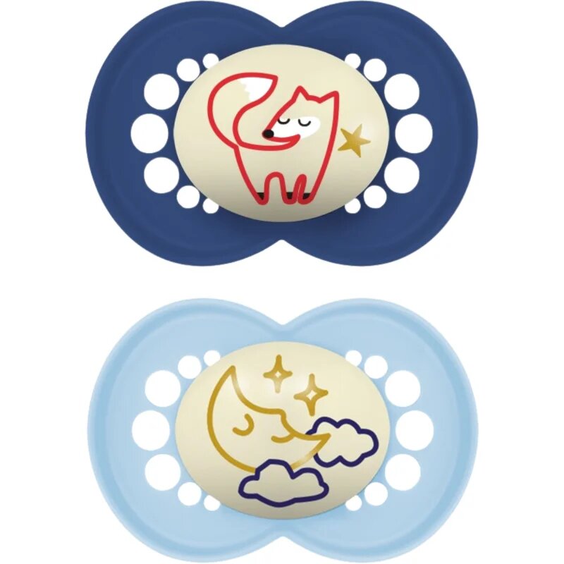 MAM Original Night 16m+ cumi Blue/ Dark Blue 2 db