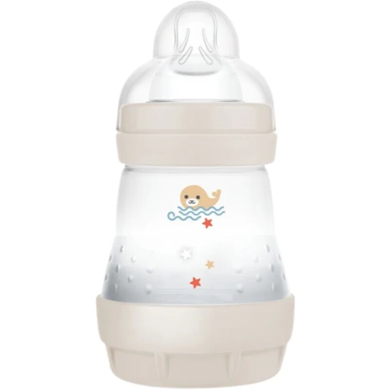 MAM Perfect Star Anti-colic Bottle antikólikás cumisüveg 0m+ Beige 1 db