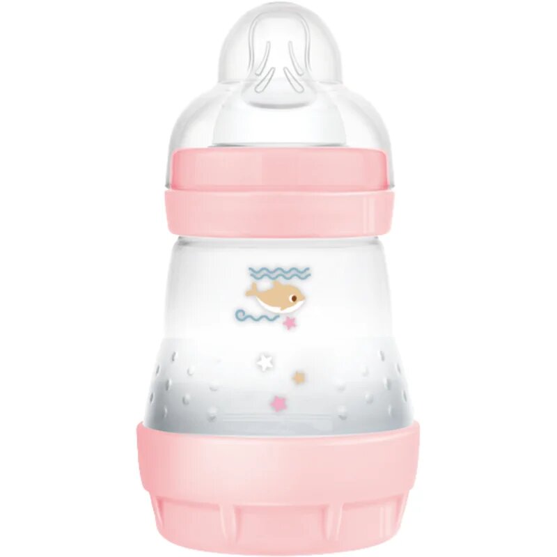 MAM Perfect Star Anti-colic Bottle antikólikás cumisüveg 0m+ Pink 1 db