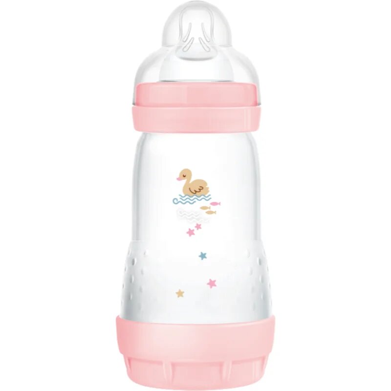 MAM Perfect Star Anti-colic Bottle antikólikás cumisüveg 2m+ Pink 1 db