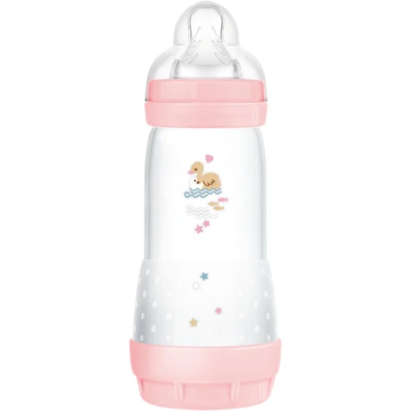 MAM Perfect Star Anti-colic Bottle antikólikás cumisüveg 4m+ Pink 1 db