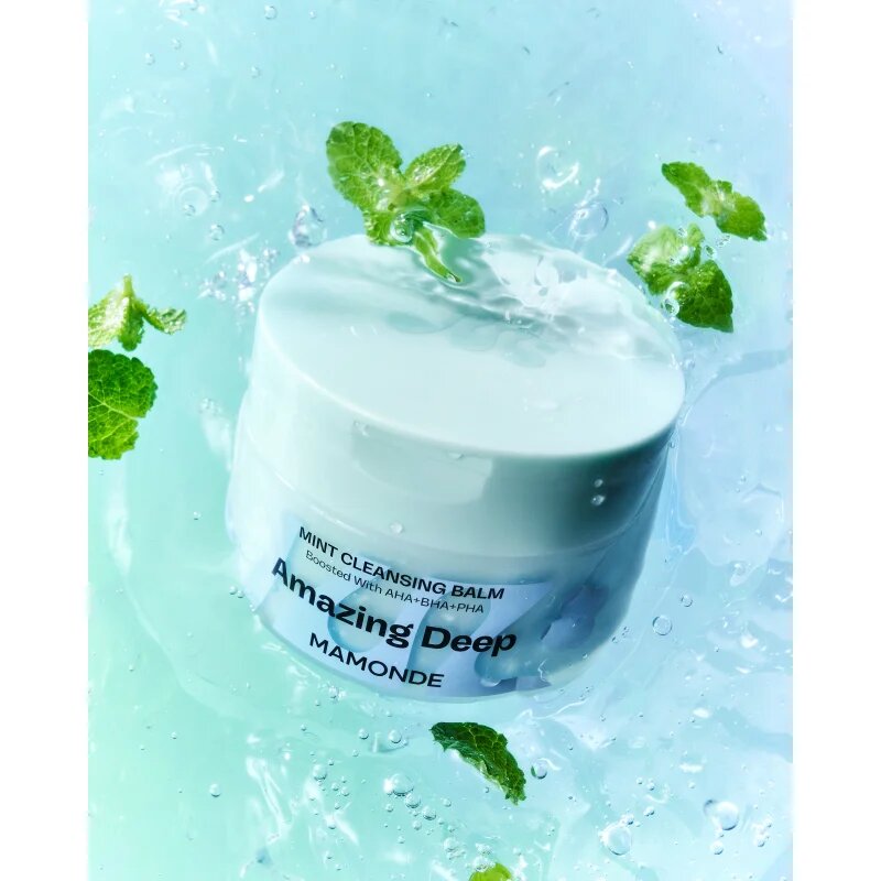 MAMONDE Amazing Deep Mint Cleansing Balm Mélytisztító balzsam nyugtató hatással 90 ml