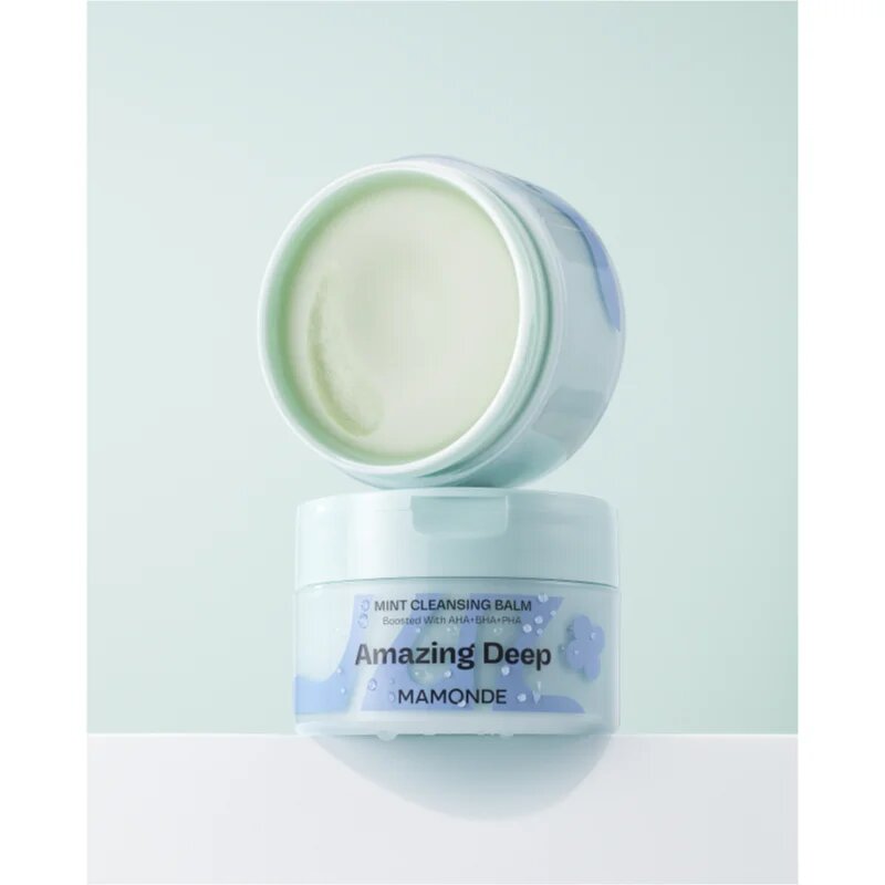 MAMONDE Amazing Deep Mint Cleansing Balm Mélytisztító balzsam nyugtató hatással 90 ml