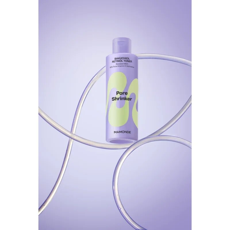 MAMONDE Pore Shrinker Bakuchiol Retinol Toner nyugtató tonik arcra pórusok minimalizálásához 200 ml