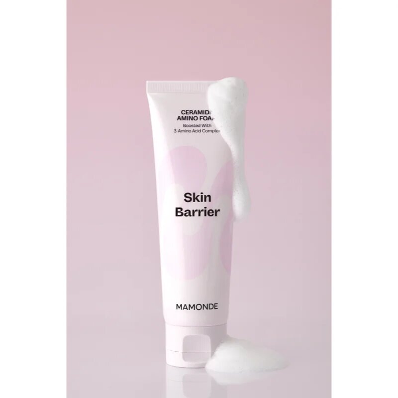 MAMONDE Skin Barrier Ceramide Amino Foam finoman tisztító hab ceramidokkal 120 g