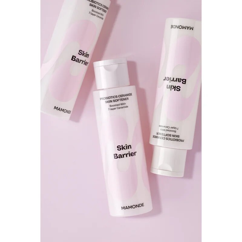 MAMONDE Skin Barrier Probiotics Ceramide Skin Softener nyugtató és hidratáló tonik a bőrgát erősítésére 200 ml