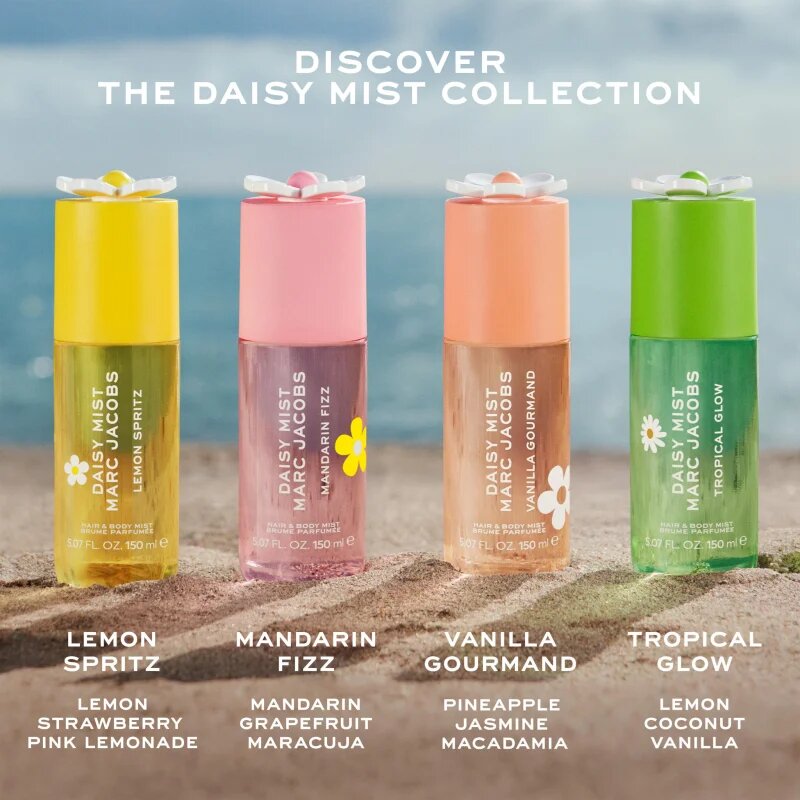 Marc Jacobs Daisy Mist Lemon Spritz illatosított haj- és testpermet hölgyeknek 150 ml