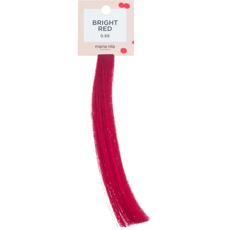 Maria Nila Colour Refresh Bright Red gyengéd tápláló maszk tartós színes pigmentekkel 4 – 10 alkalommal mosásálló 0.66 100 ml