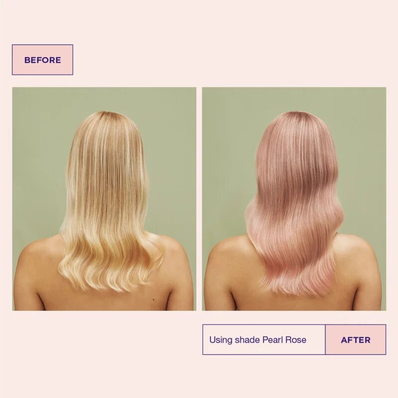 Maria Nila Colour Refresh gyengéd tápláló maszk tartós színes pigmentekkel árnyalat Pearl Rose 10.26 300 ml