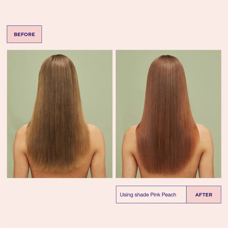 Maria Nila Colour Refresh gyengéd tápláló maszk tartós színes pigmentekkel árnyalat Pink Peach 9.46 300 ml