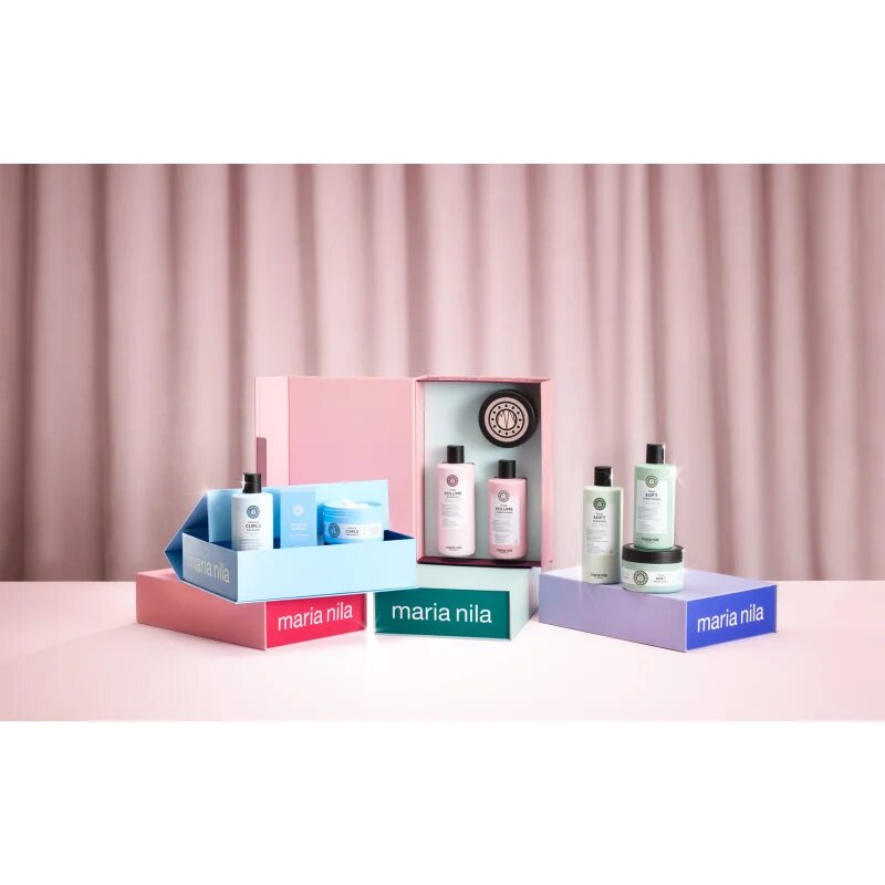 Maria Nila Head & Hair Heal Holiday Box ajándékszett a sérült töredezett hajra