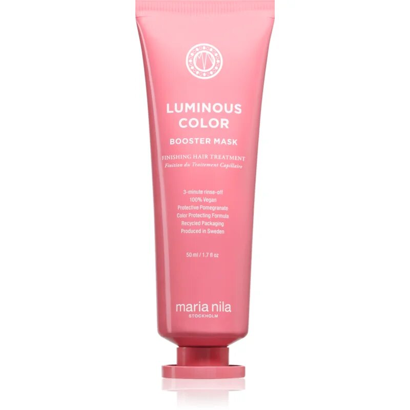 Maria Nila Luminous Colour Booster Mask mélyen tápláló maszk hajra 50 ml