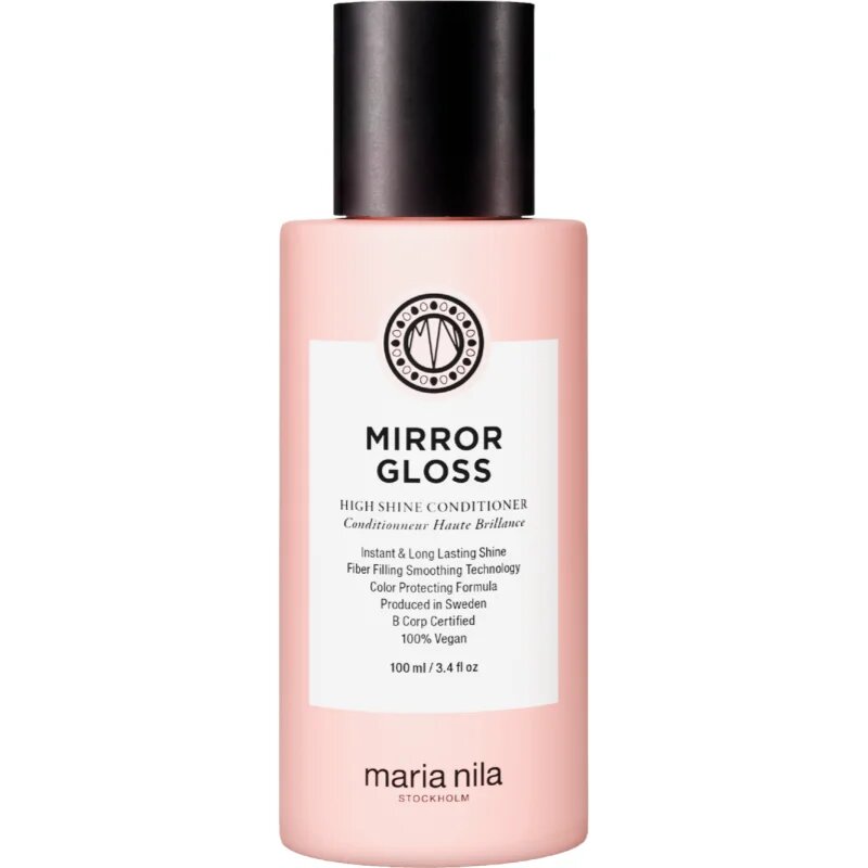 Maria Nila Mirror Gloss Conditioner tápláló kondícionáló a fénylő és selymes hajért 100 ml
