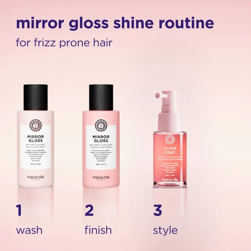 Maria Nila Mirror Gloss Essentials Value Set szett 3 db
