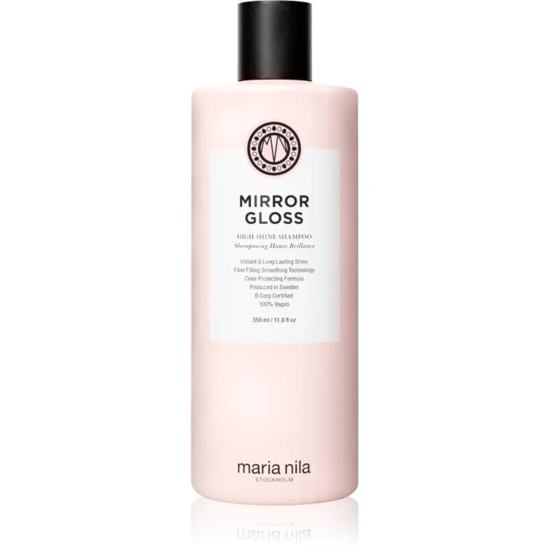 Maria Nila Mirror Gloss Shampoo tápláló sampon a fénylő és selymes hajért 350 ml
