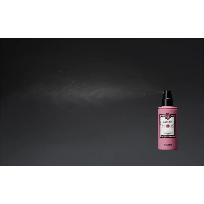 Maria Nila Style & Finish Quick Dry Heat Spray hővédő spray hajsütővassal és hajvasalóval kezelt hajra 150 ml
