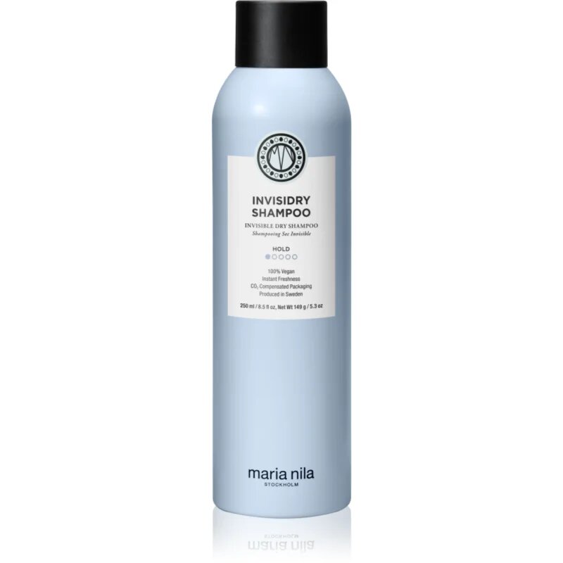 Maria Nila Style & Finish száraz sampon zsíros és sötét hajra Invisidry Shampoo 250 ml