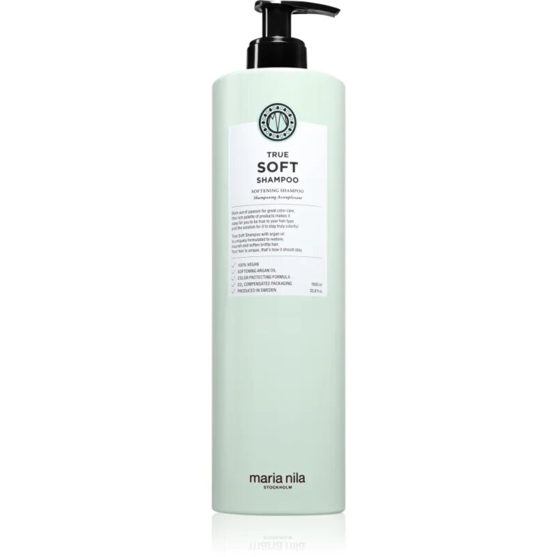 Maria Nila True Soft hidratáló sampon száraz hajra 1000 ml