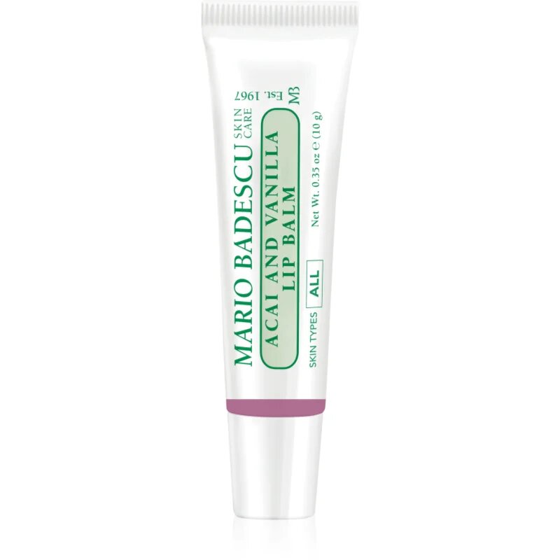 Mario Badescu Acai and Vanilla Lip Balm hidratáló ajakbalzsam 10 g