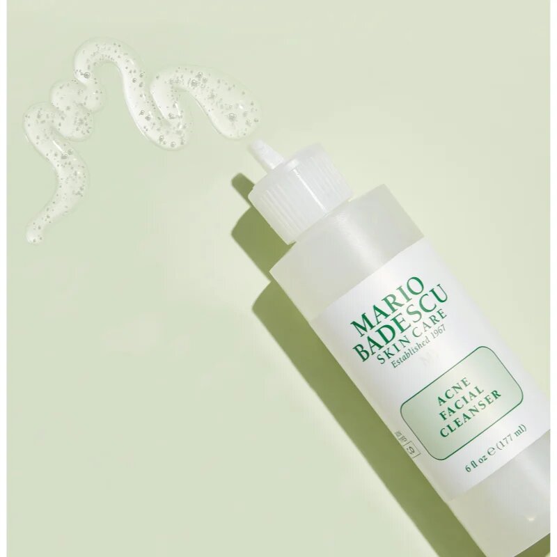 Mario Badescu Acne Facial Cleanser tisztító gél az aknéra hajlamos zsíros bőrre 177 ml
